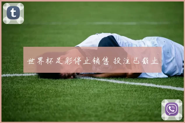 世界杯足彩停止销售 投注已截止