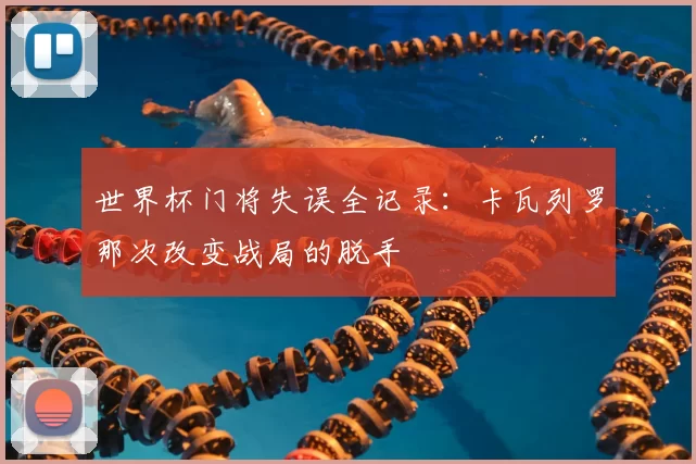世界杯门将失误全记录：卡瓦列罗那次改变战局的脱手